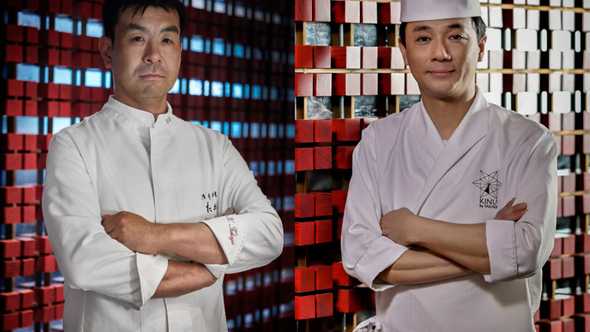 Consultant Chef Takagi Kazuo and Chef Norihisa Maeda 