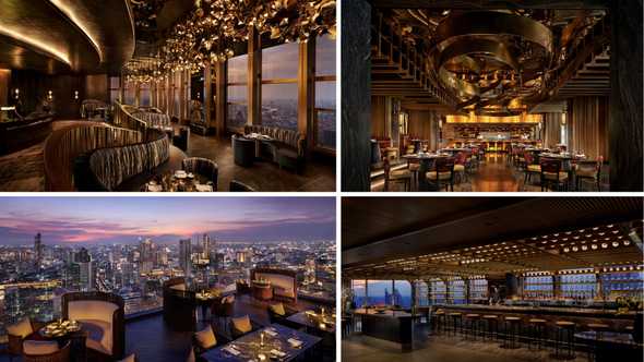 Nobu Bangkok Interiors and terrace